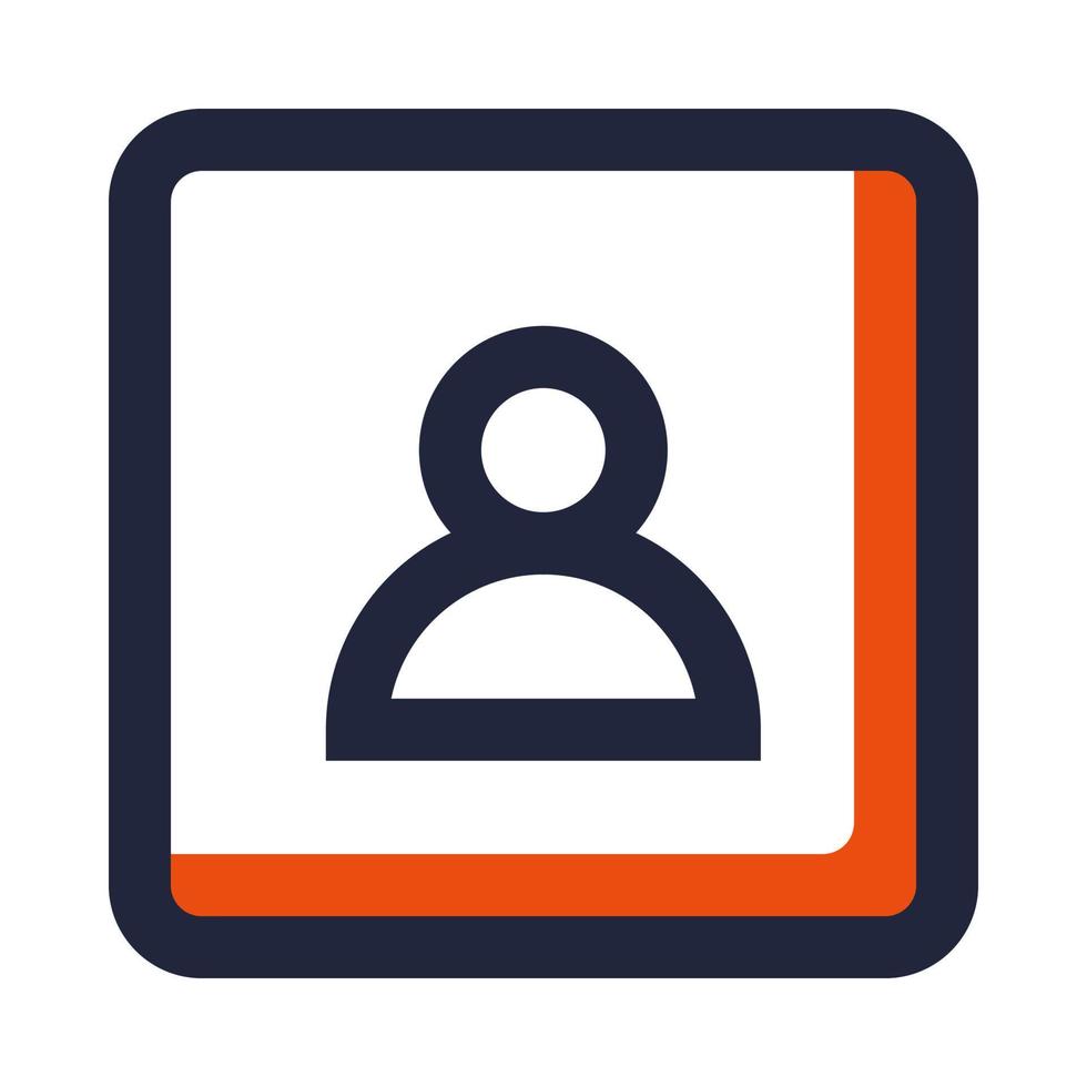 UI Profile Icon vector