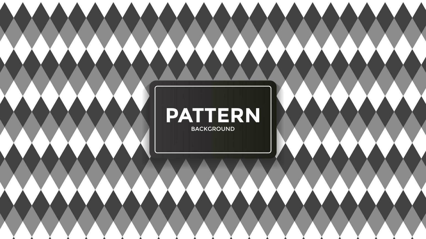 Vector of Monochrome Rhombus Pattern. Perfect for background design, additional design, etc.