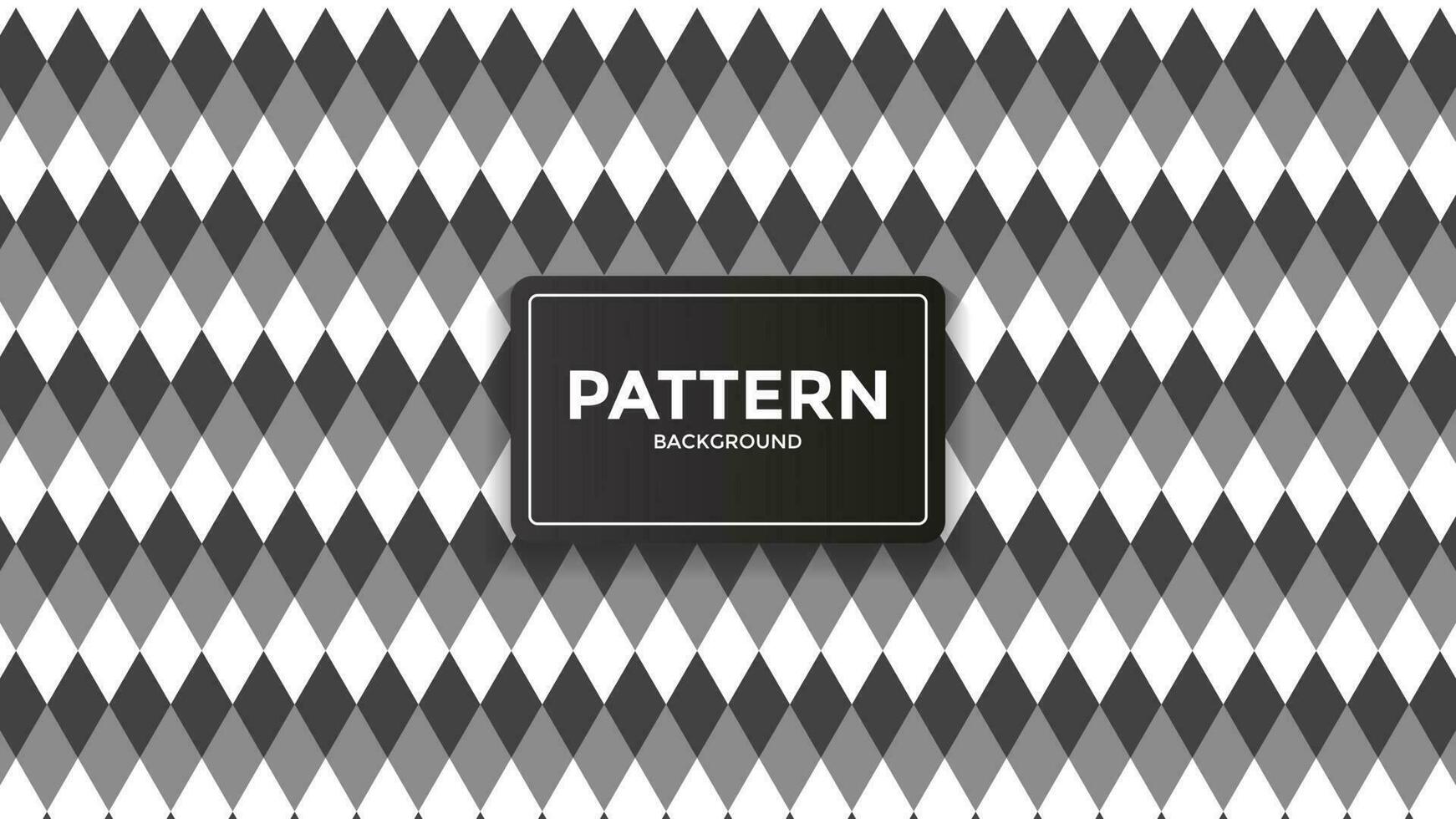 Vector of Monochrome Rhombus Pattern. Perfect for background design, additional design, etc.