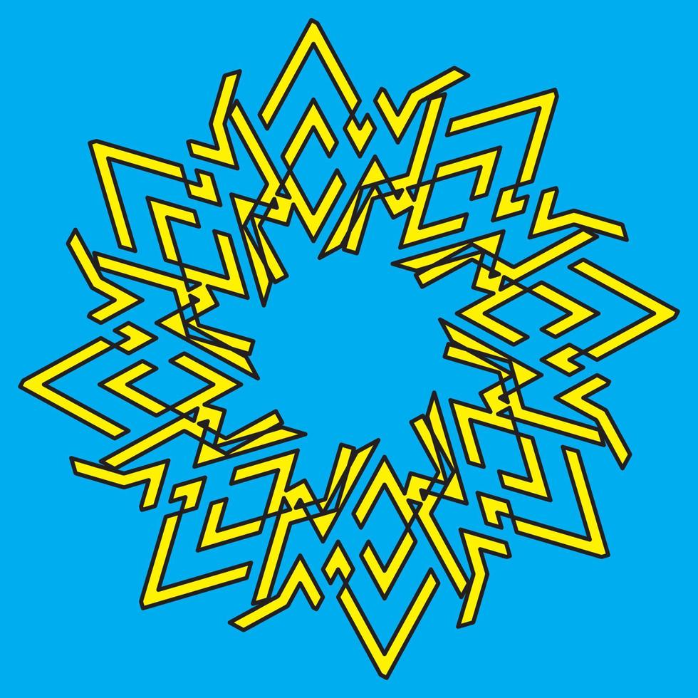 vector geometric abstract image for the logo or other