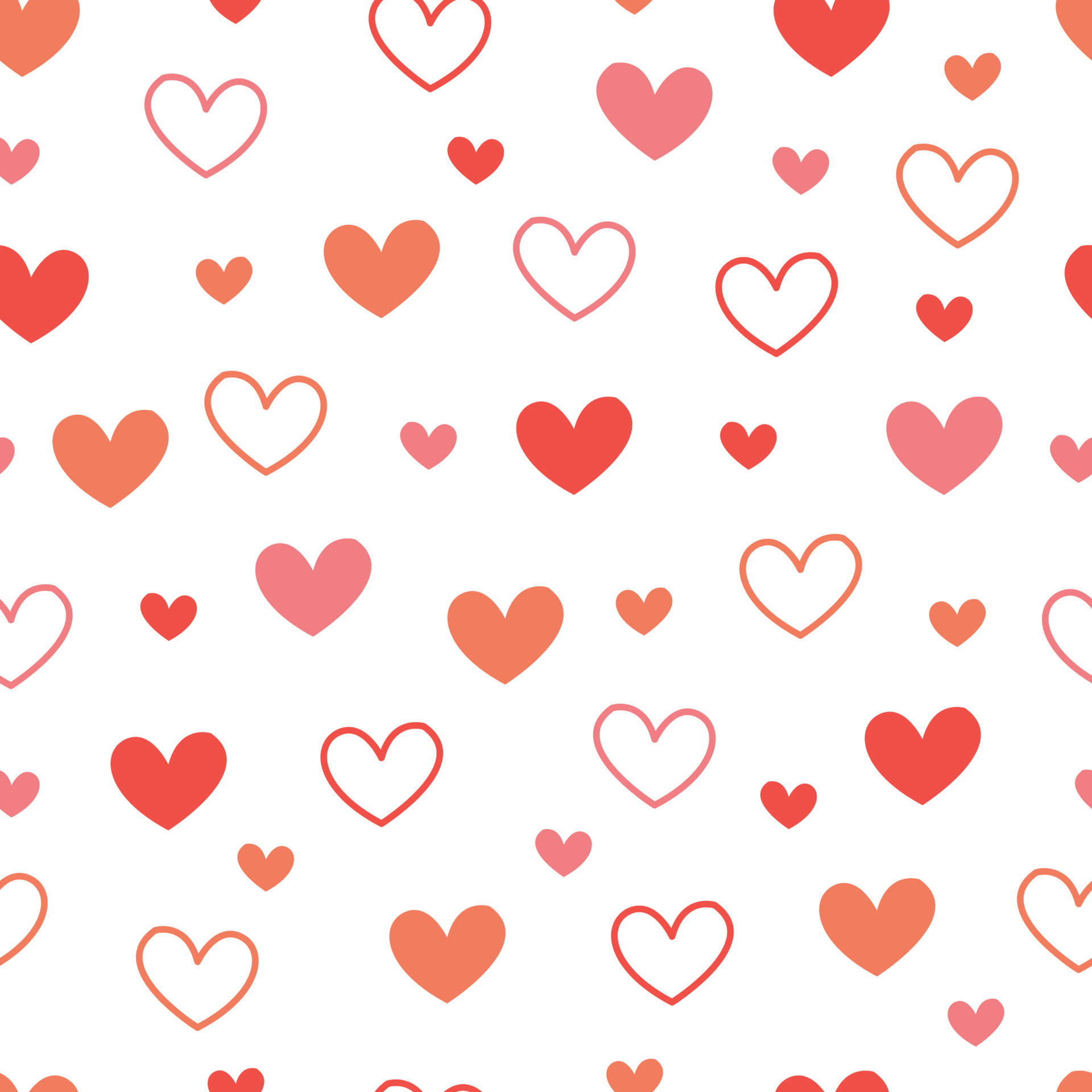 Valentines day  lovely pink hearts background 4K wallpaper download