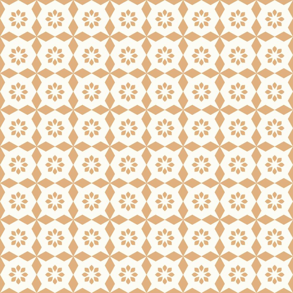 Mandala flower geometric color pattern. Seamless vector background vector in illustration
