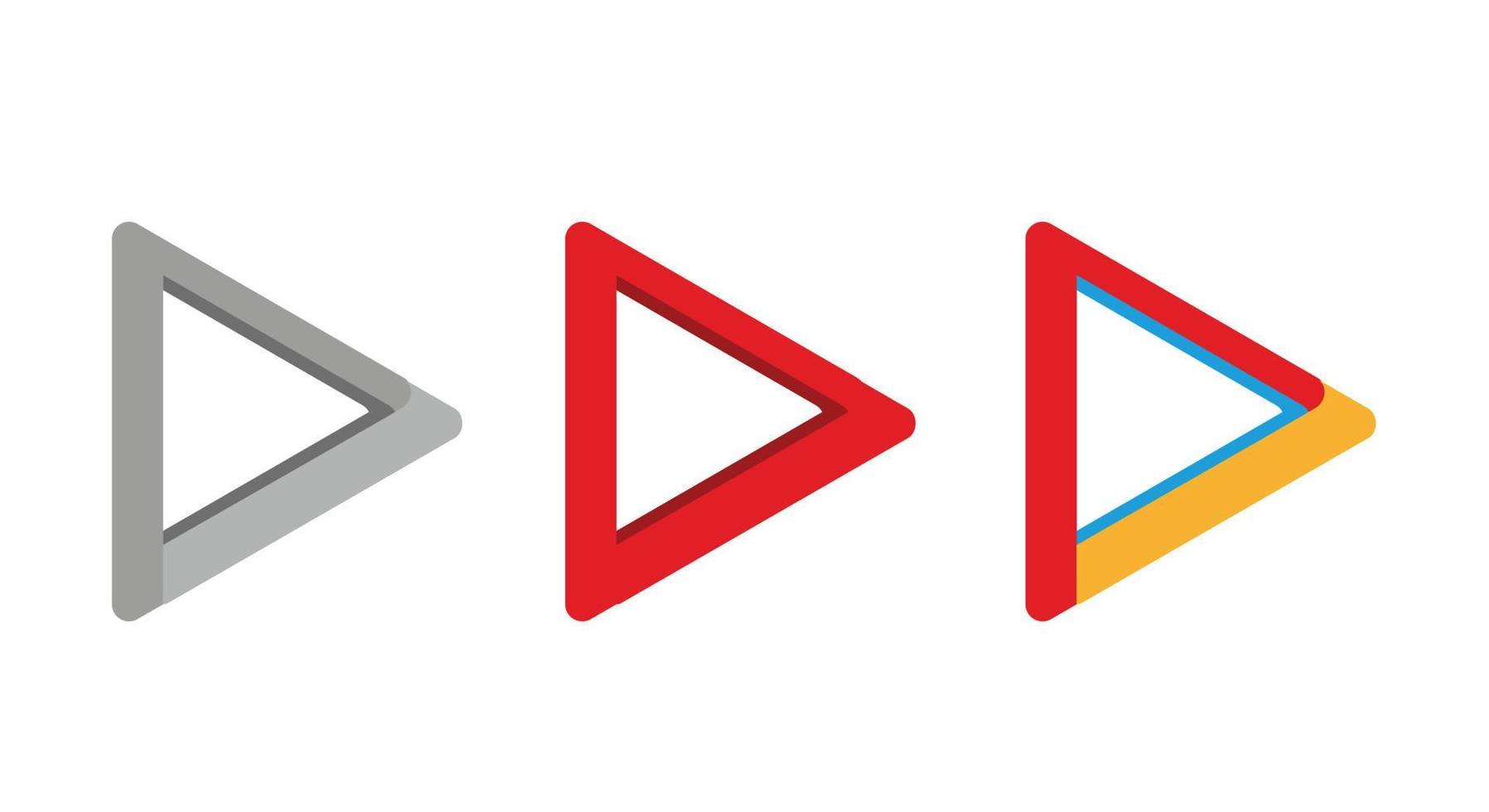 Play Media Logo Design vector