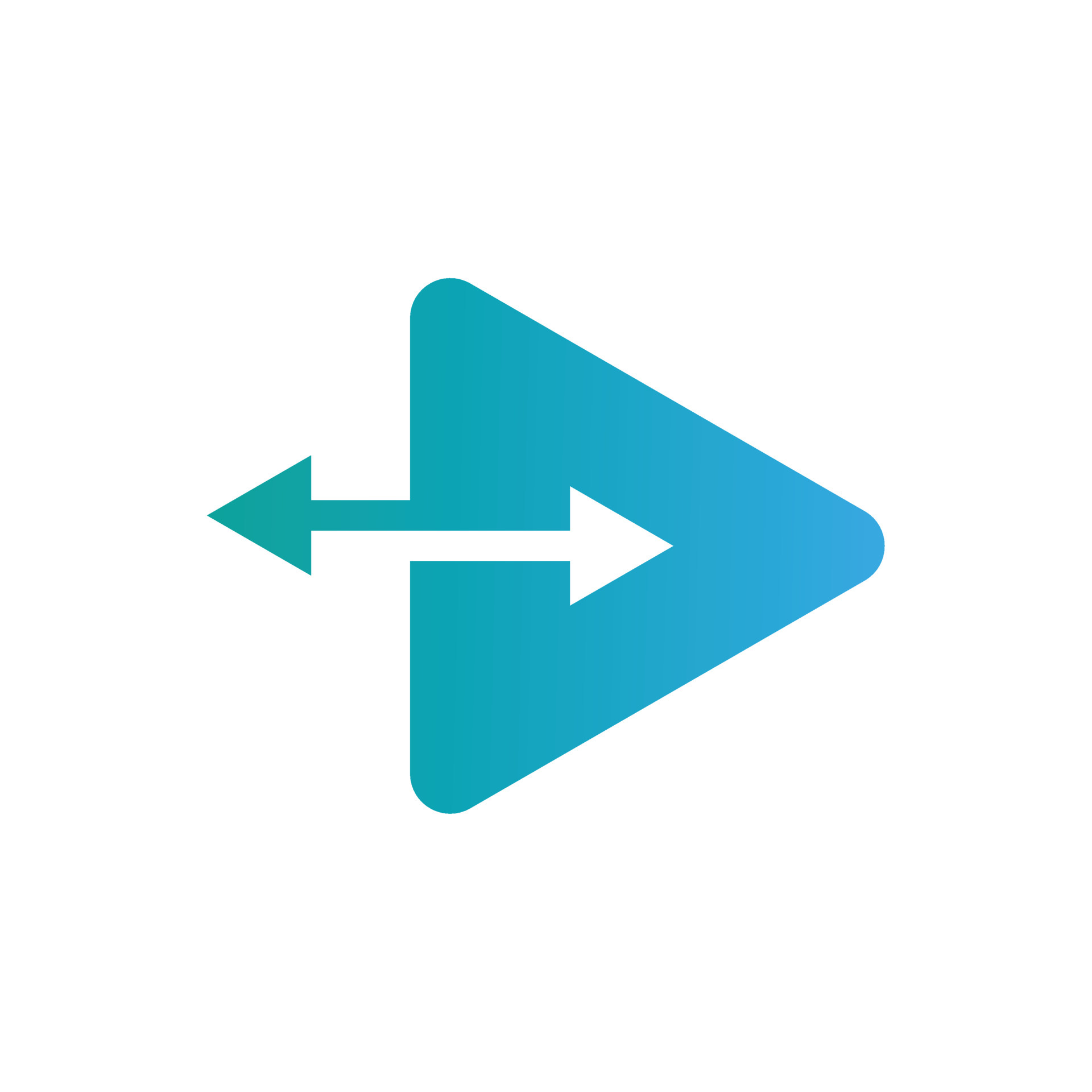 Input and output vector triangle arrow logo. 6020850 Vector Art at Vecteezy