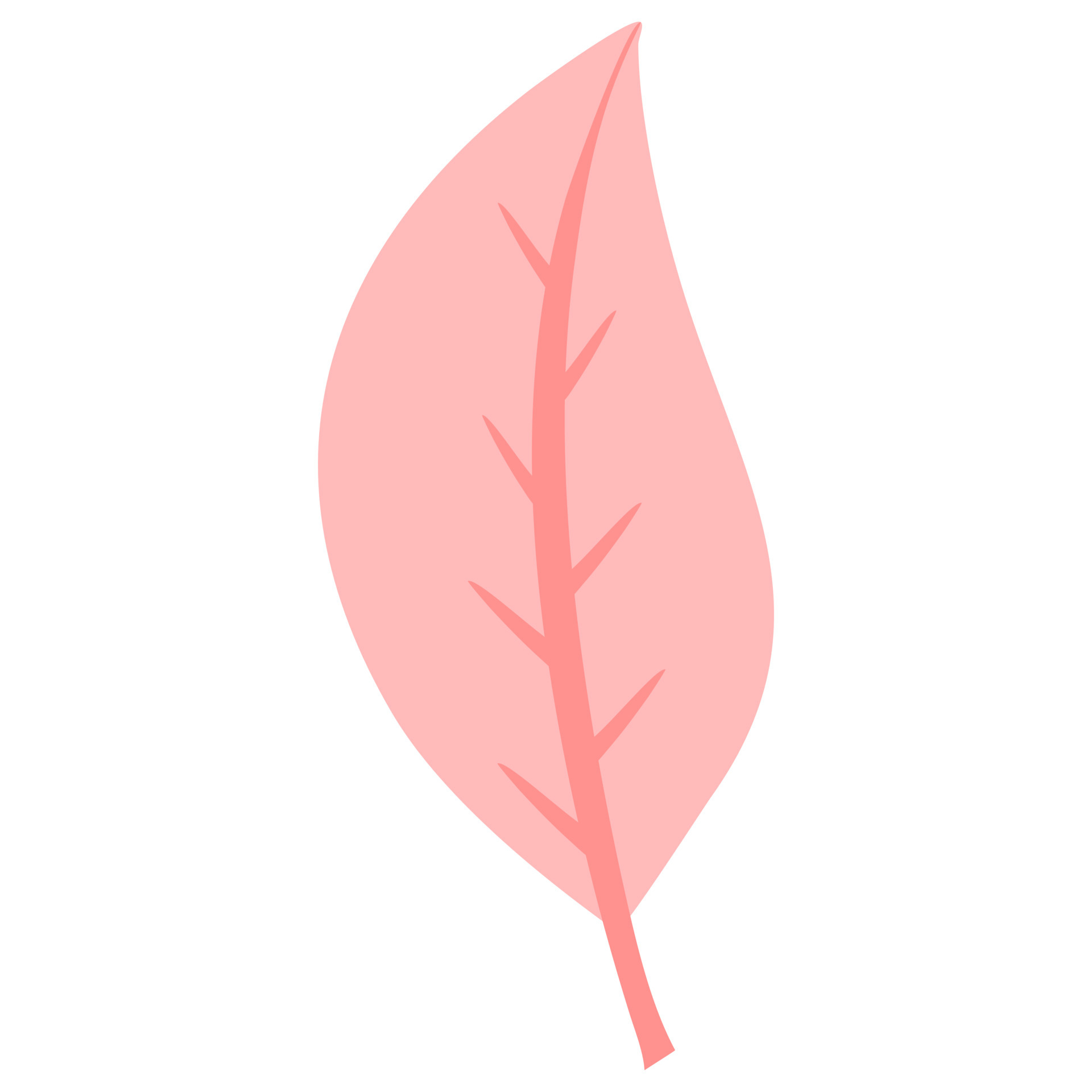 pink leaves plant 6020951 Vector Art at Vecteezy