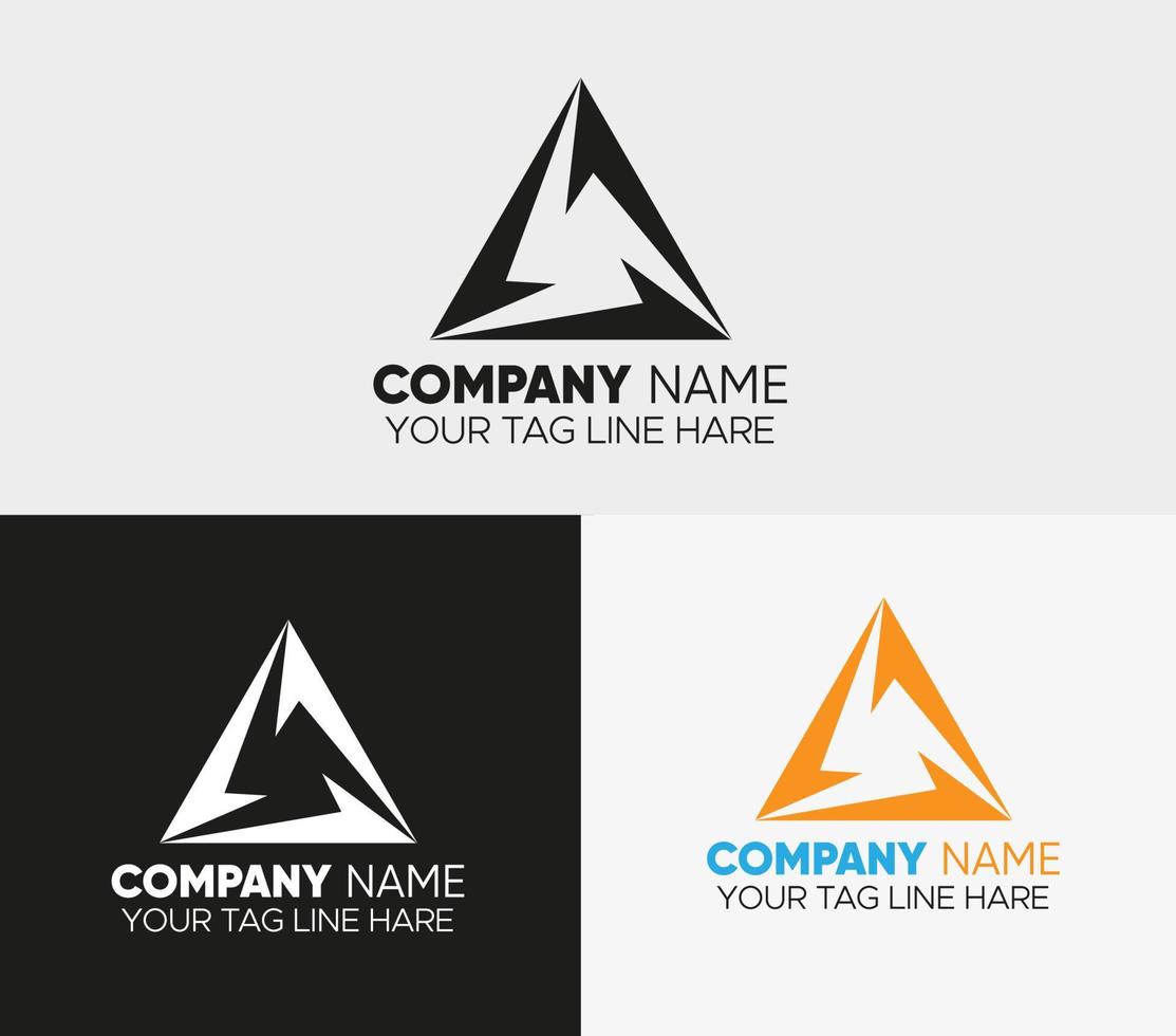 Electricity logo Template vector