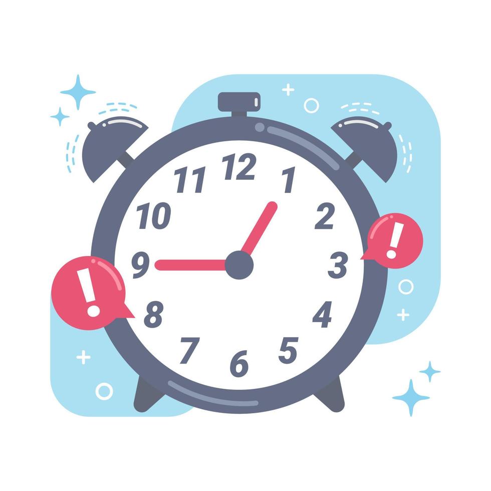 Clock Concept Illustration vector