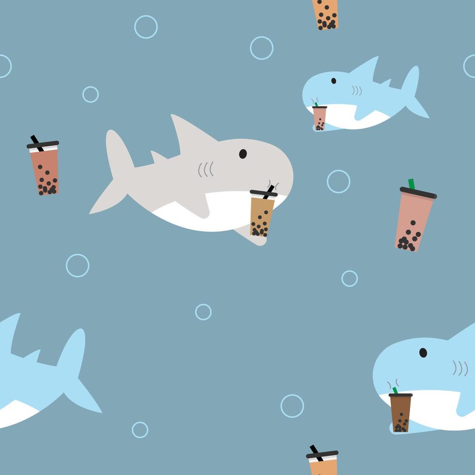 Cute cartoon shark HD wallpapers  Pxfuel