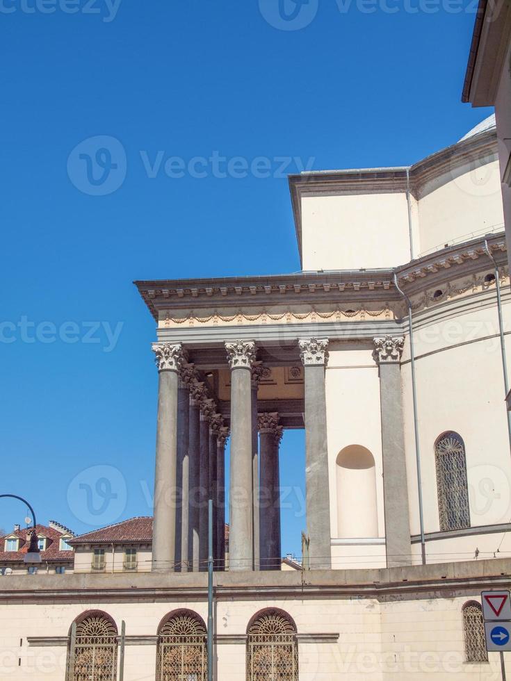 Gran Madre church Turin photo