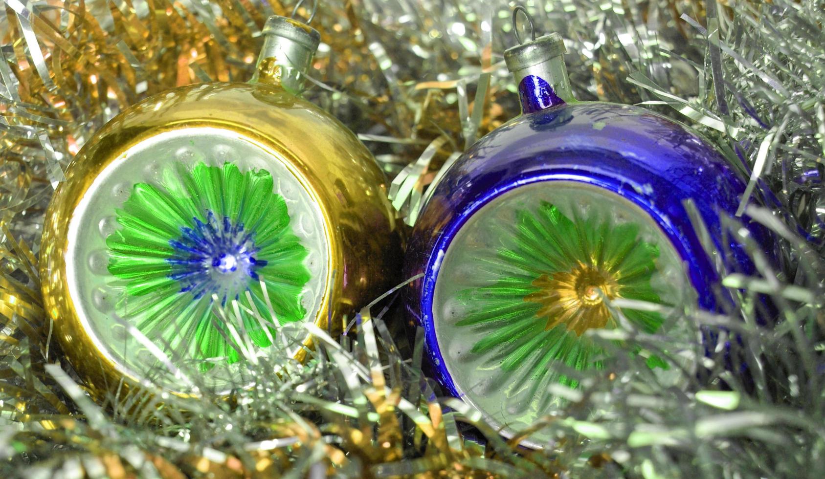 Tinsel and baubles photo