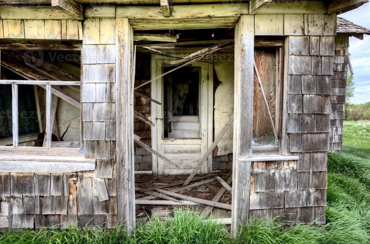Exterior Abandoned House photo