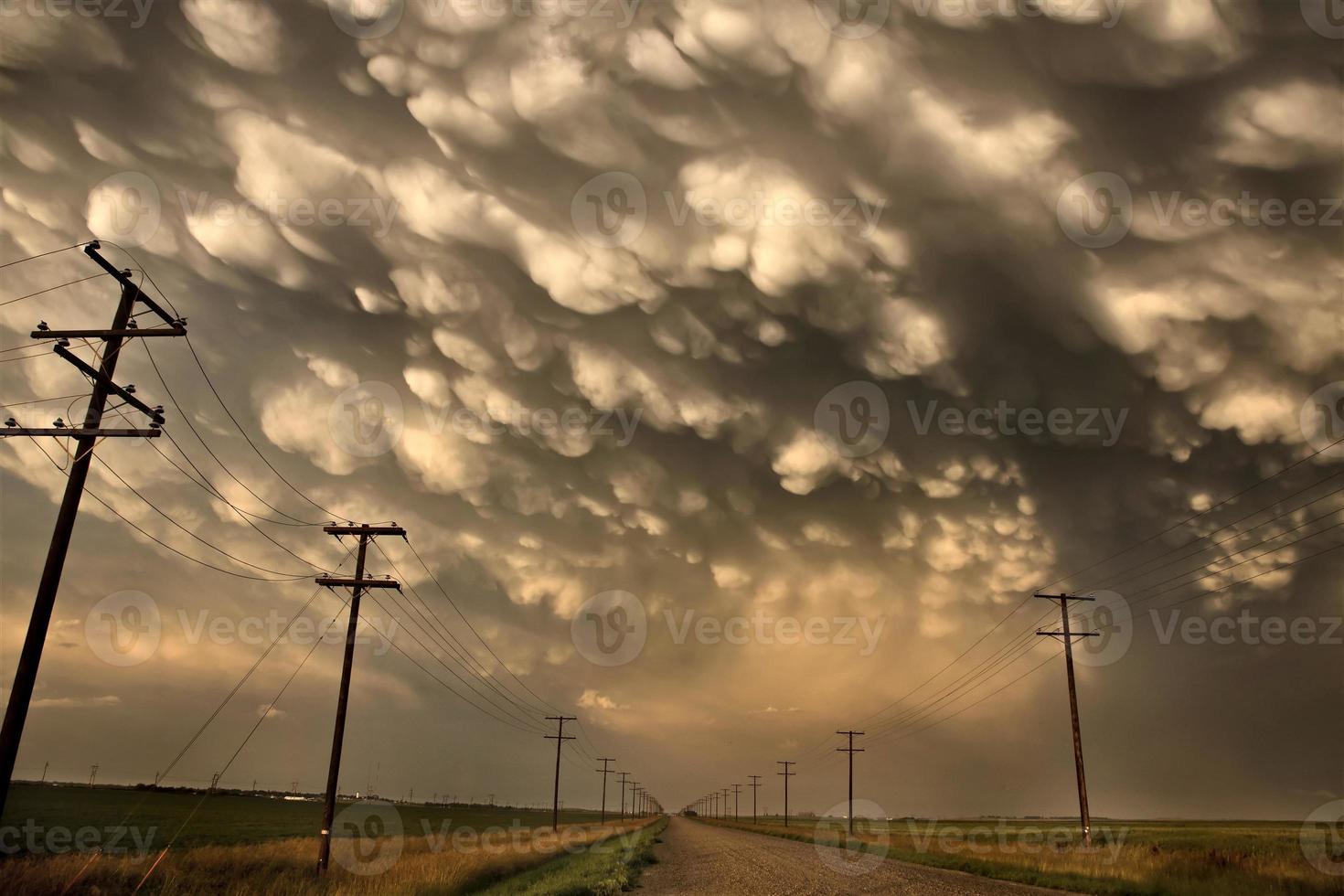 nubes de tormenta saskatchewan foto