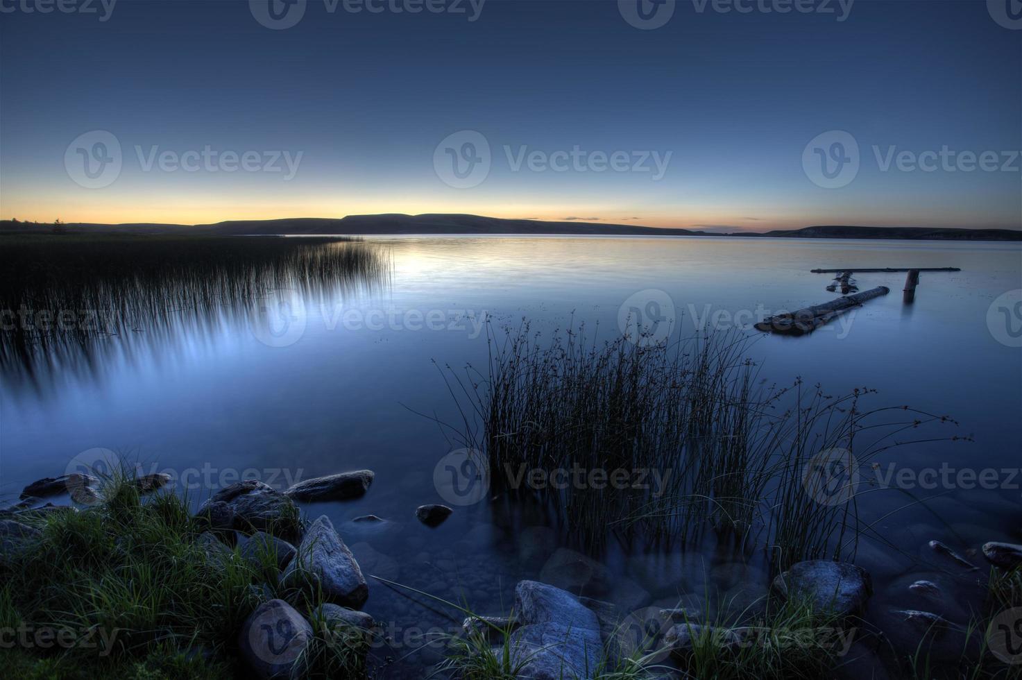 Northern Lake evening photo