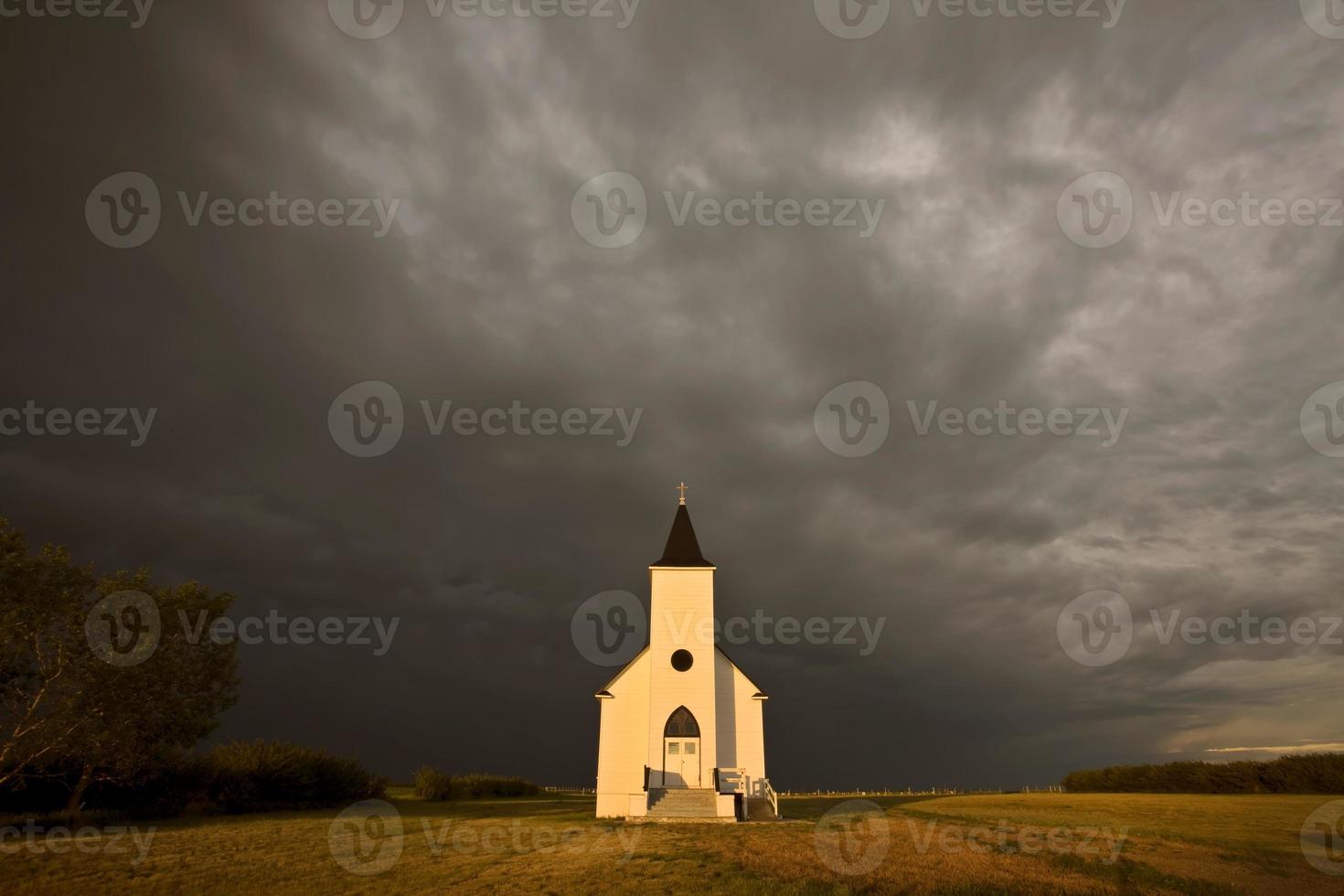 día nublado de saskatchewan foto