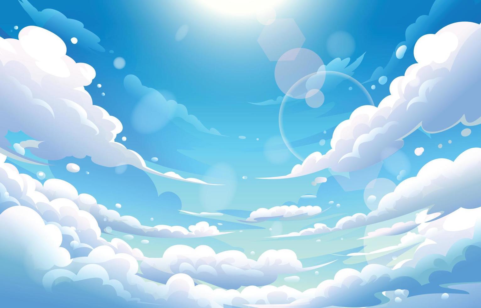 Blue Sky Skyscape Background Concept 6029969 Vector Art at Vecteezy
