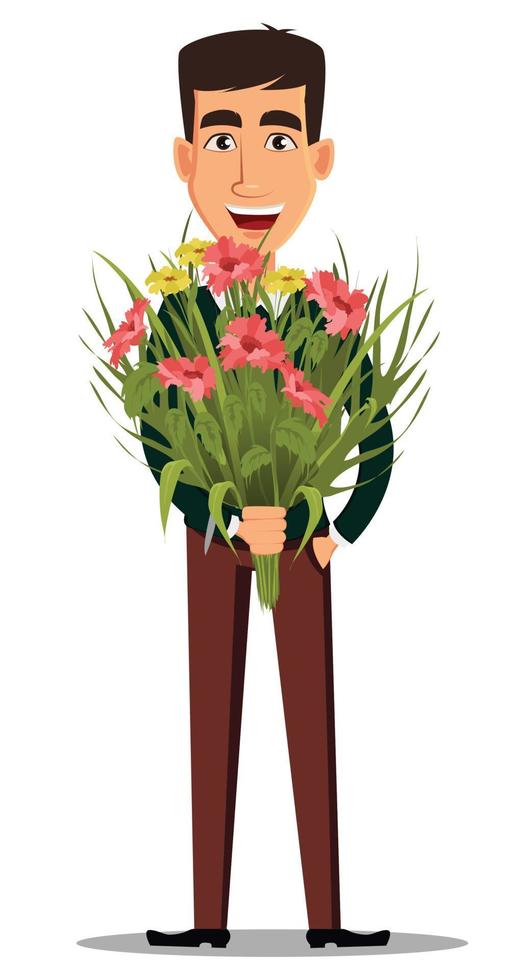 Postcard to the 8th of March Womens Day vector