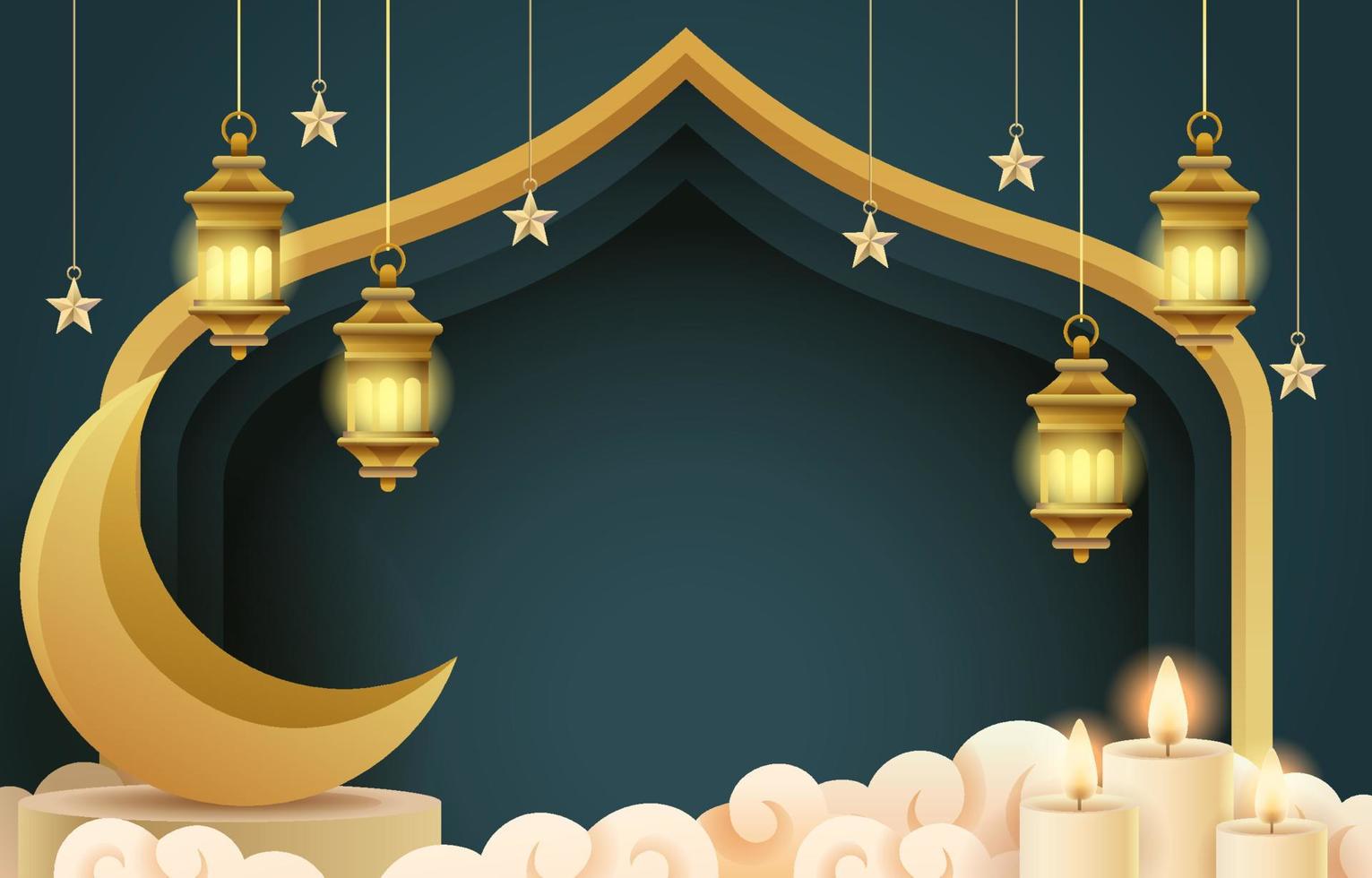 Ramadan Month Background vector