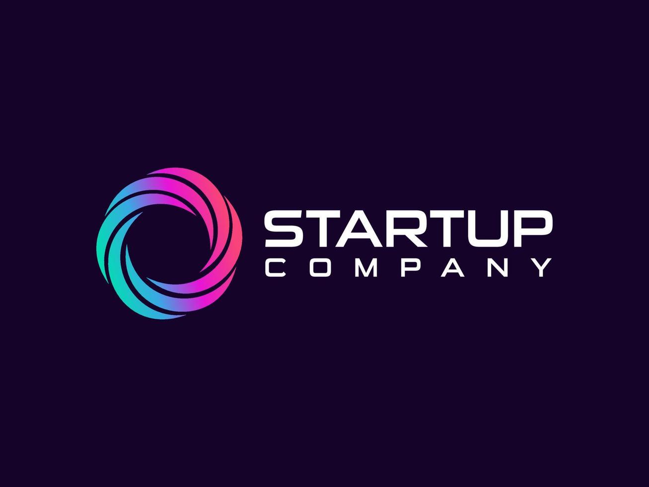 Abstract Circular Waves Initial Letter O Logo. Usable for Business and Technology Logos. Flat Vector Logo Design Template Element.