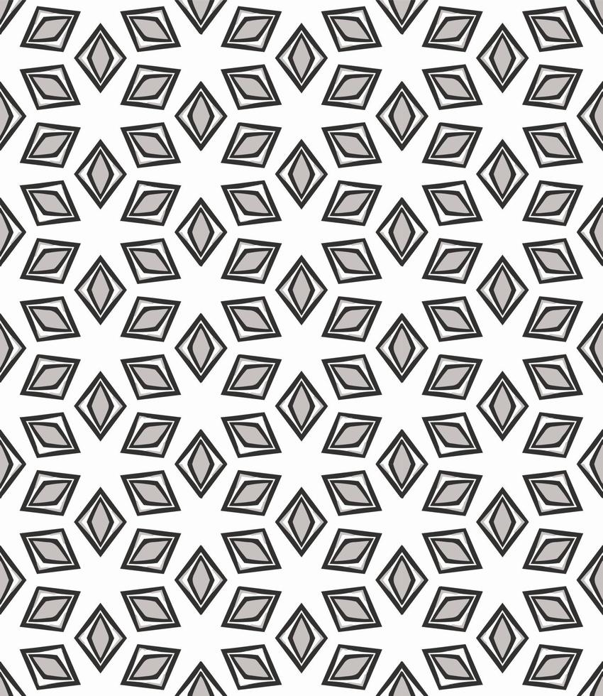 Gray and white color seamless pattern texture and template. Multicolored. Colorful ornamental graphic design. vector