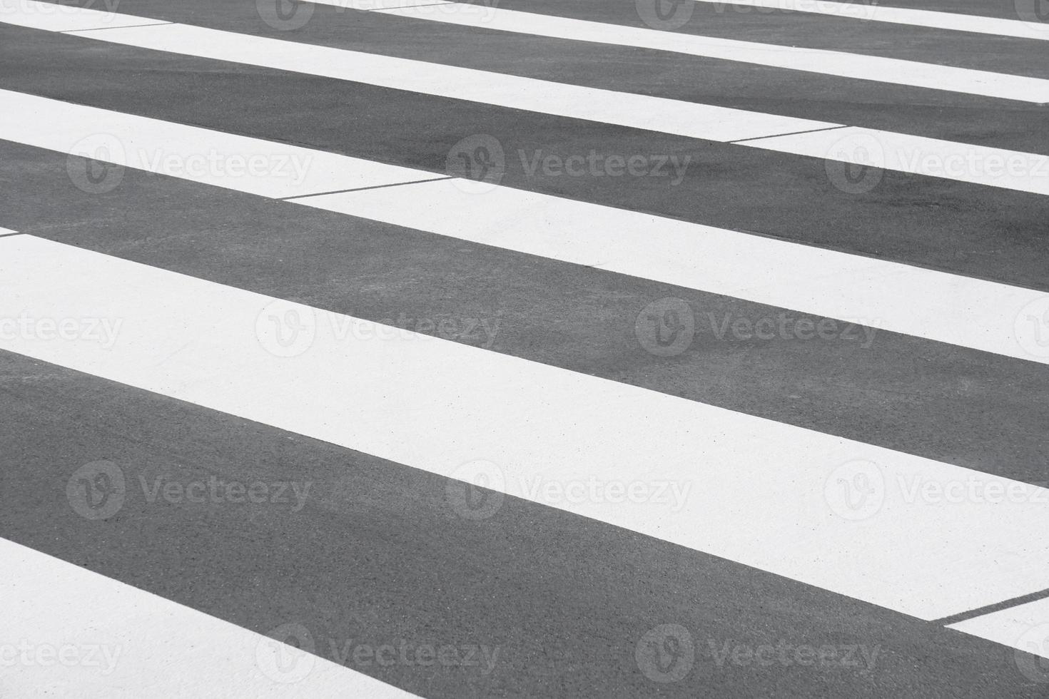 primer plano de paso de cebra o fondo de cruce de peatones foto