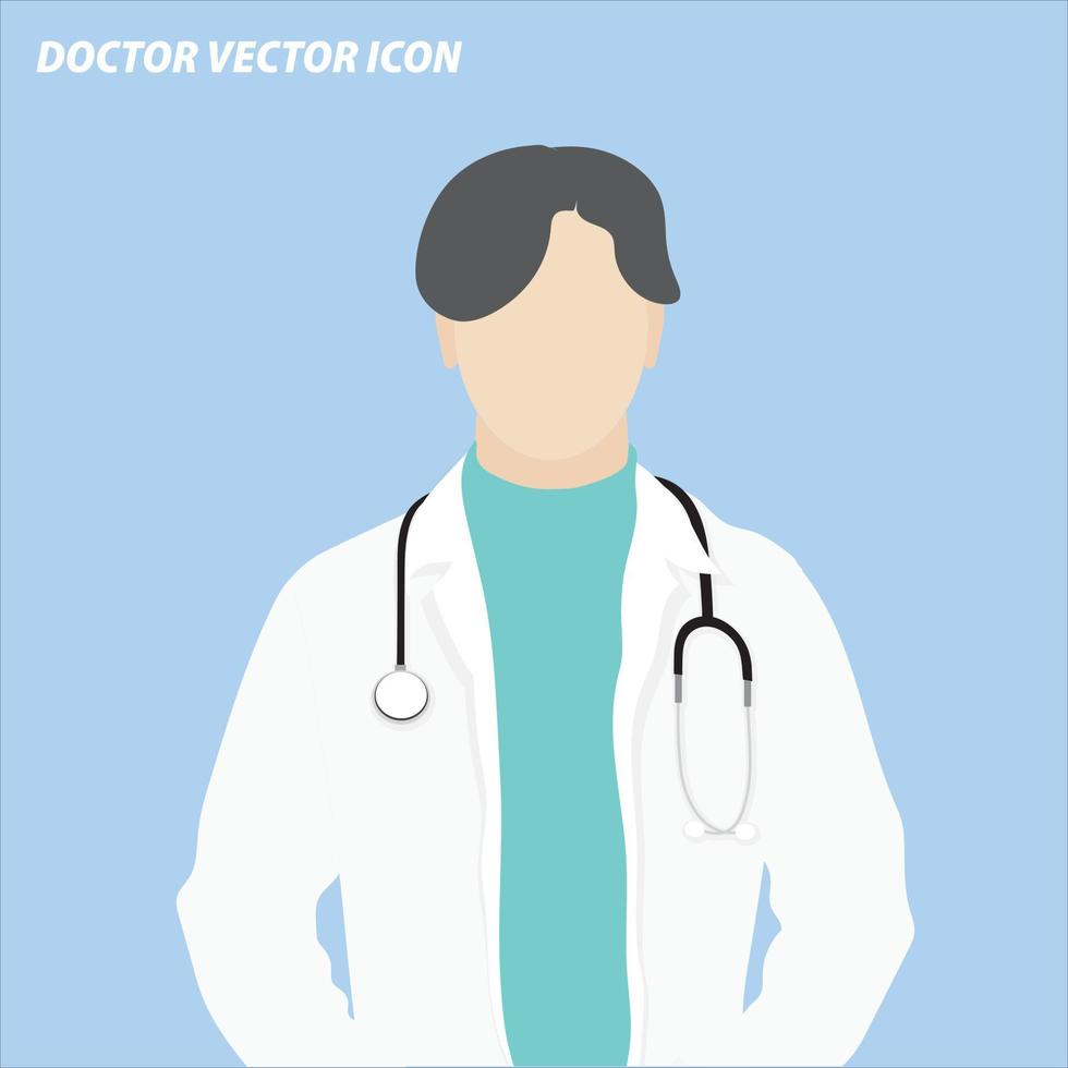 doctor vector icon for use in design work