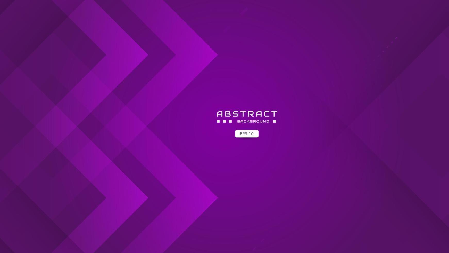 abstract purple background with creative overlap square shape, modern banner concept vector. vector