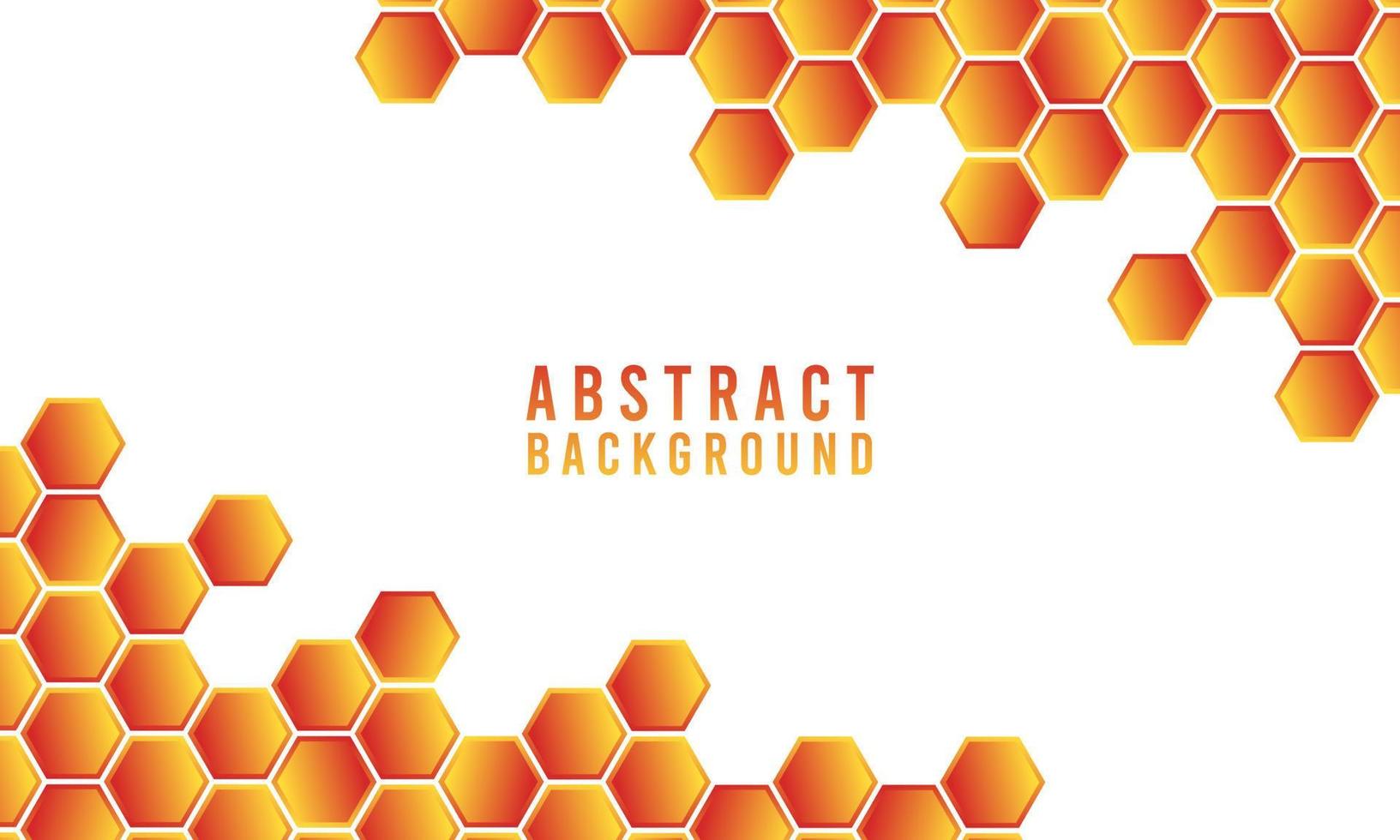 Abstract Geometric Shape Hexagon Background vector