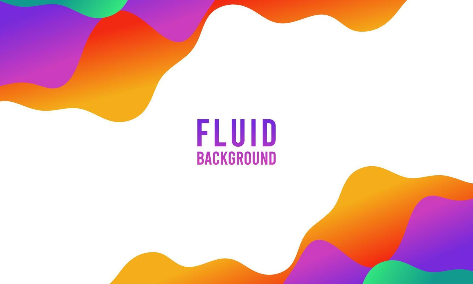 Modern Fluid Gradient Colors Abstract Background vector