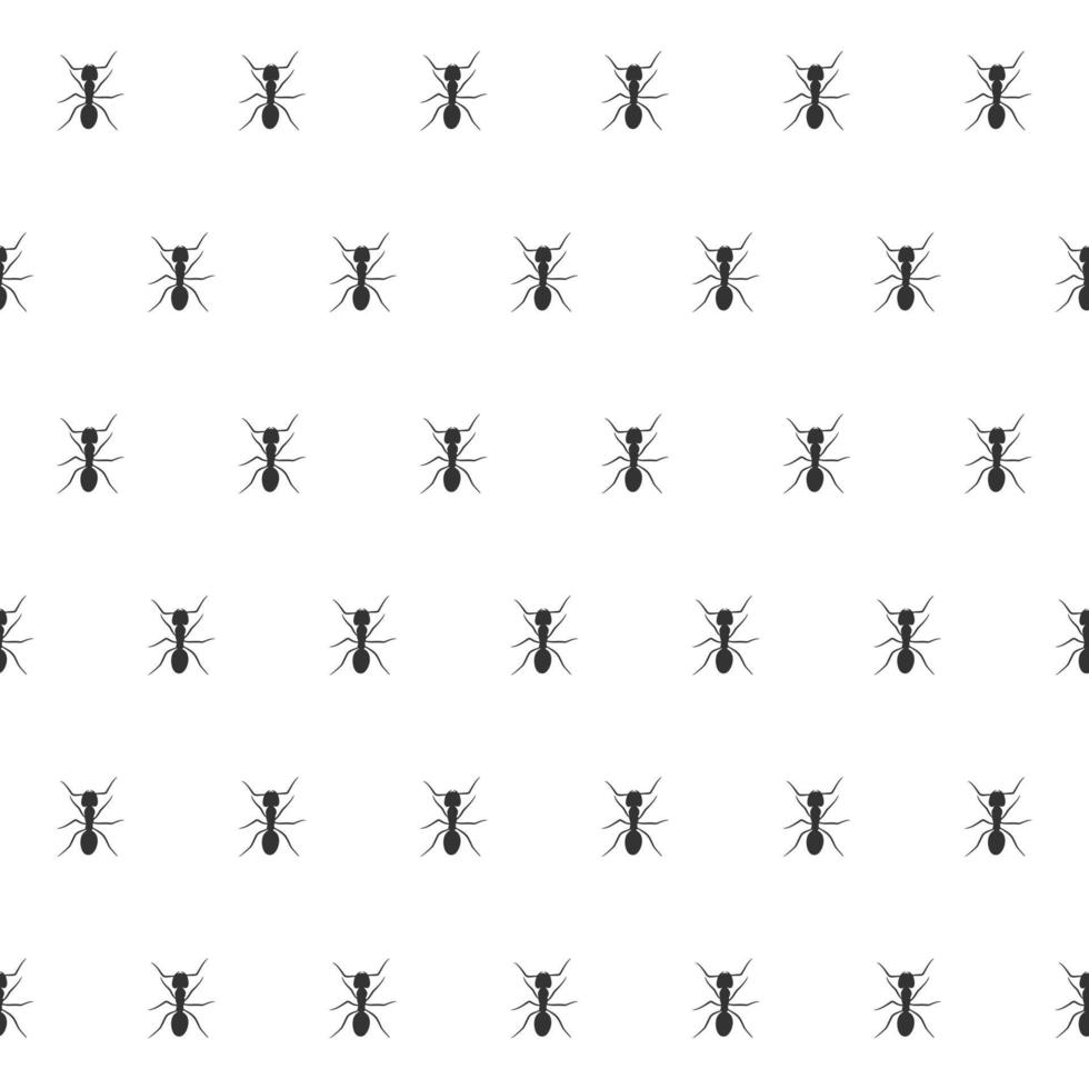 ant vector seamless pattern background
