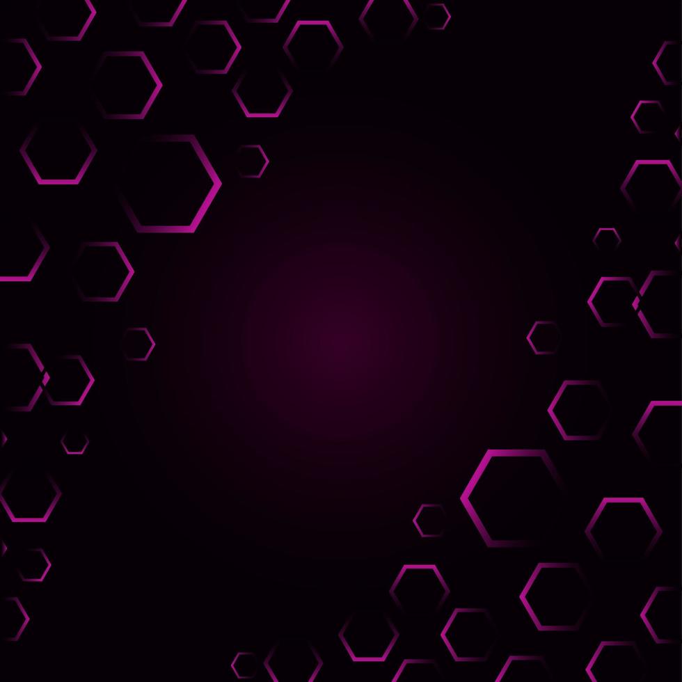 Abstract Geometric Shape Hexagon Background vector