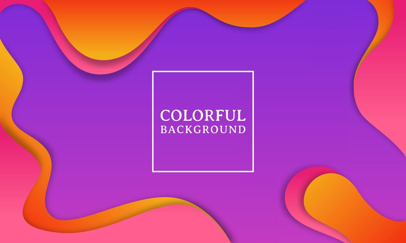 Modern Fluid Gradient Colors Abstract Background vector