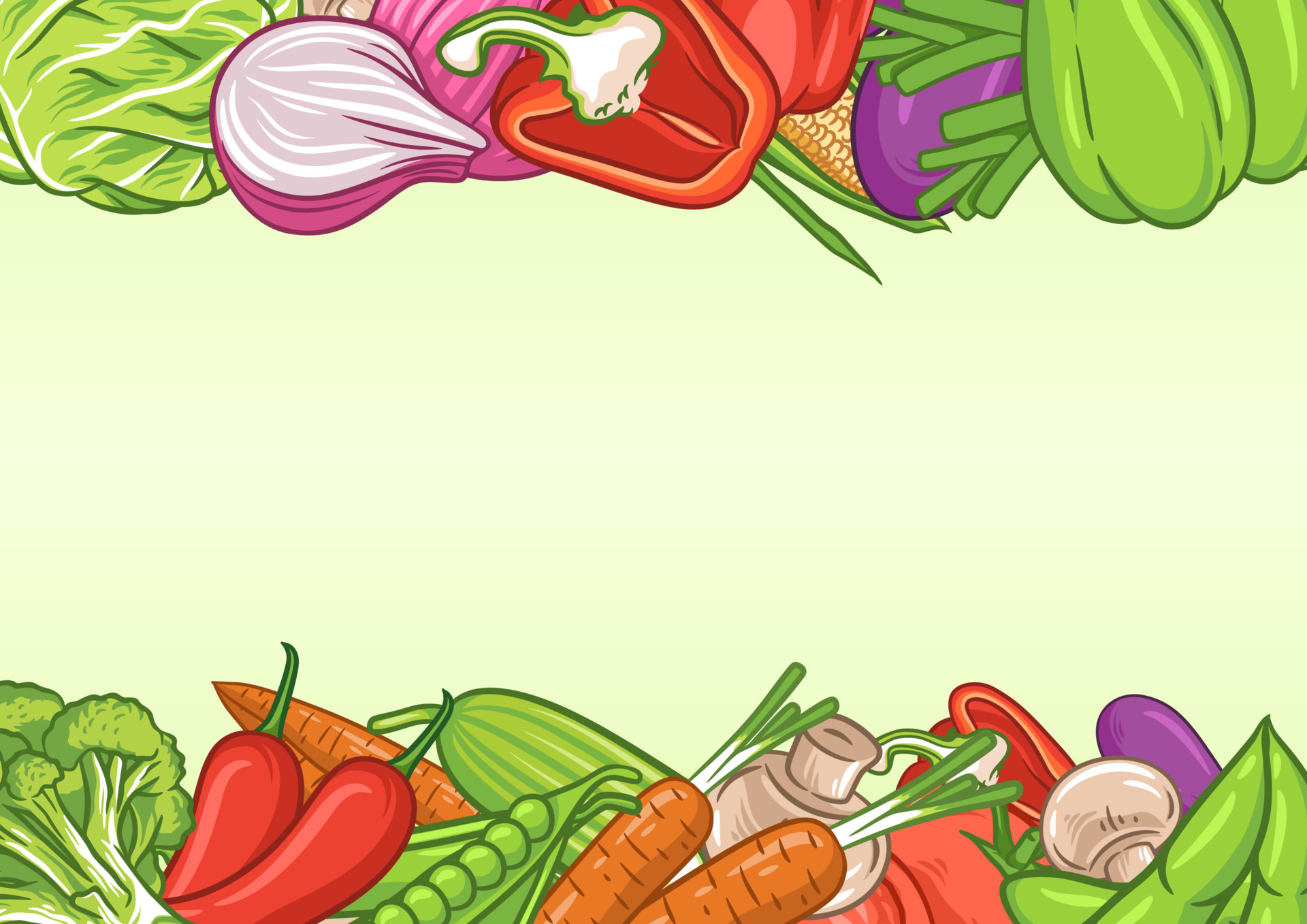 Vegetables background with text space 6033469 Vector Art at Vecteezy