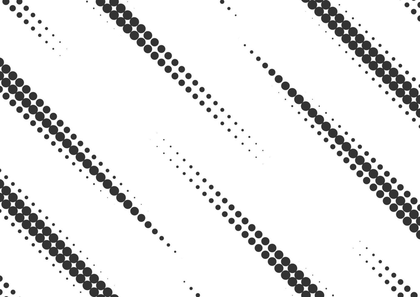 Abstract black and white dots halftone background vector