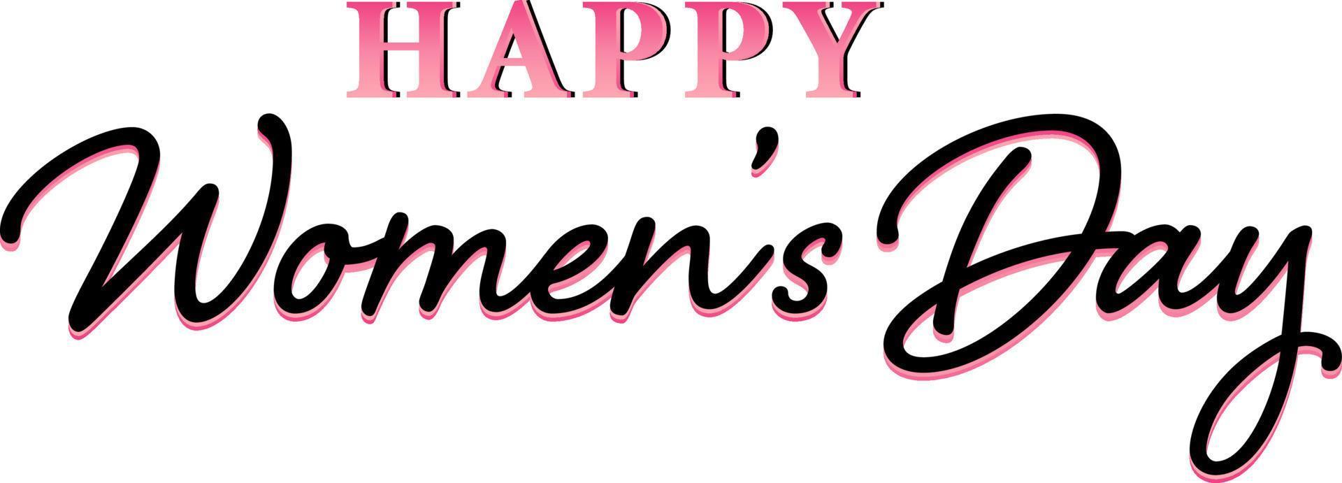 International women day poster design vector