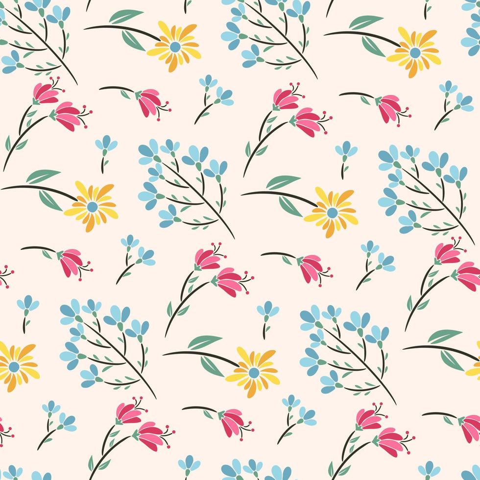Floral Pattern Vector Art, Icons, and Graphics for Free Download
