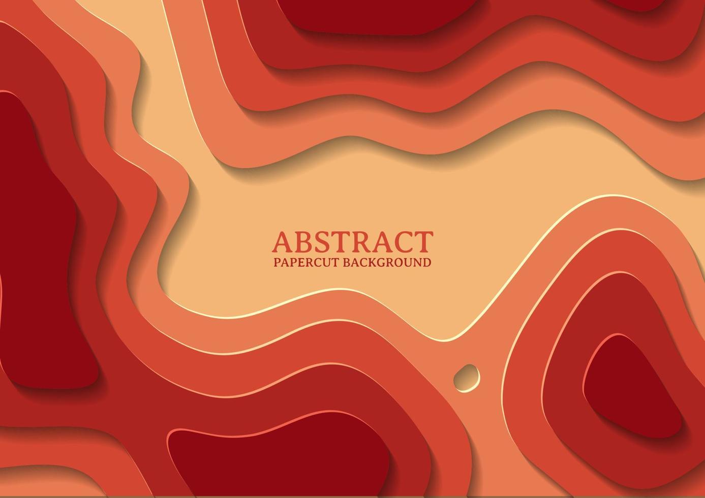 fondo de diseño de corte de papel abstracto con capa superpuesta vector