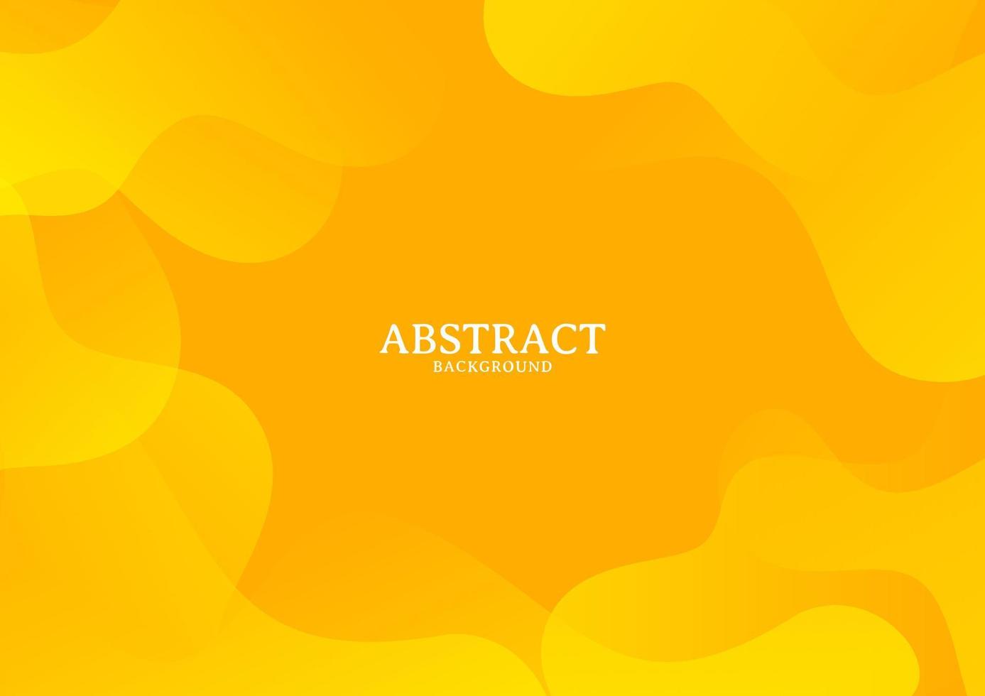 Abstract yellow gradient background concept vector