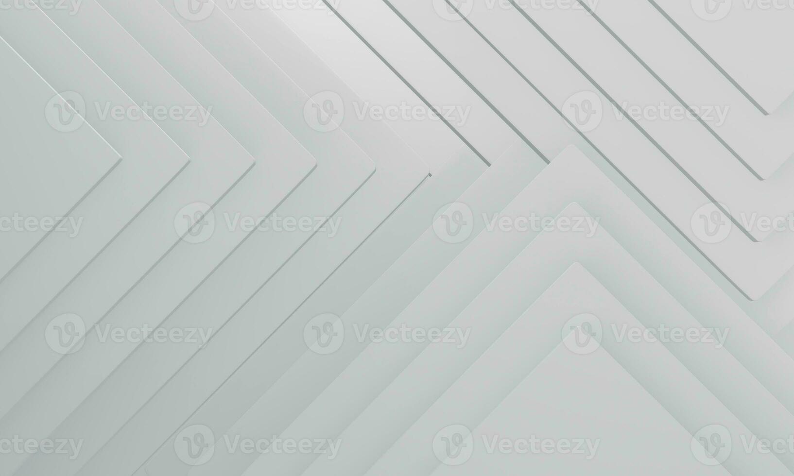 Abstract geometric white color texture background. 3d rendering. photo