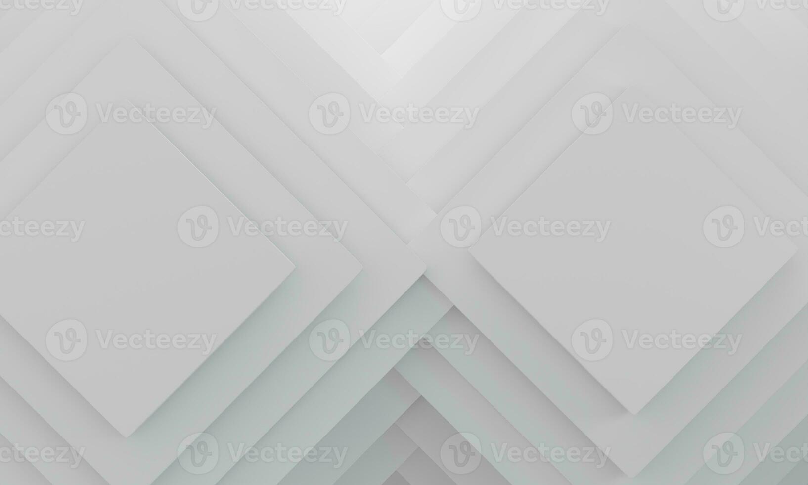 Abstract geometric white color texture background. 3d rendering. photo