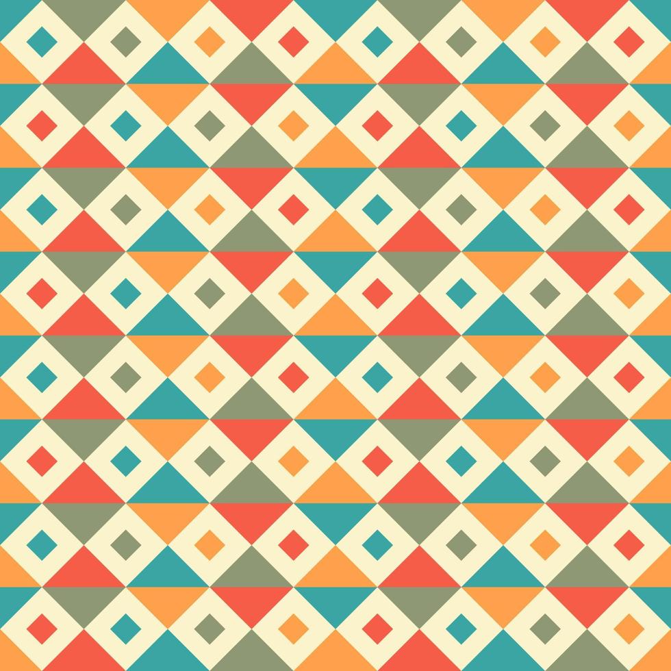 Abstract geometric seamless pattern background vector