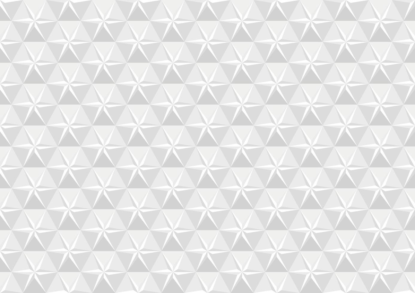 Abstract white and grey geometric background texture vector