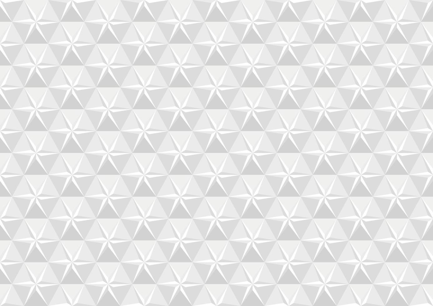 Abstract white and grey geometric background texture vector