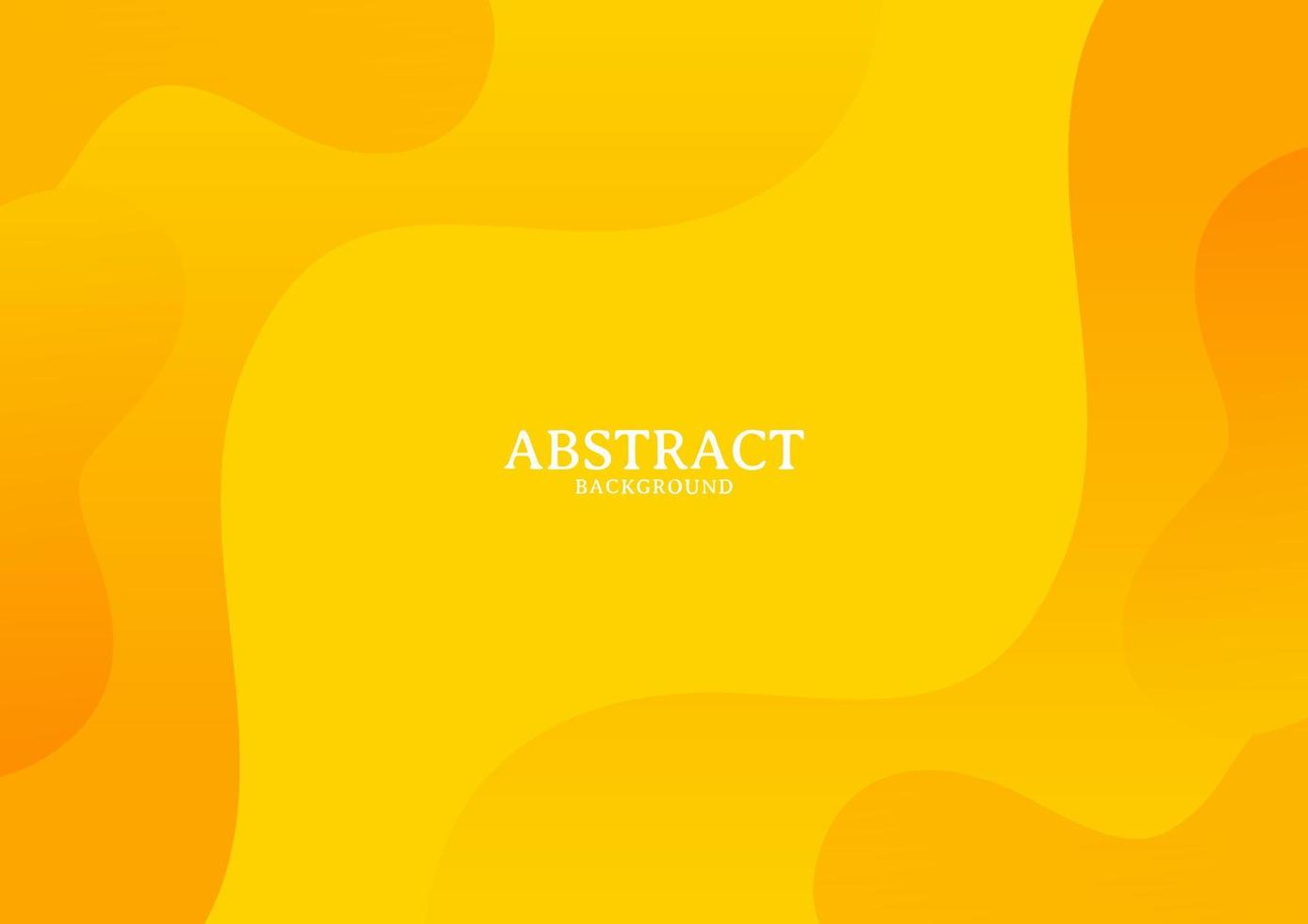 Abstract yellow gradient background concept vector