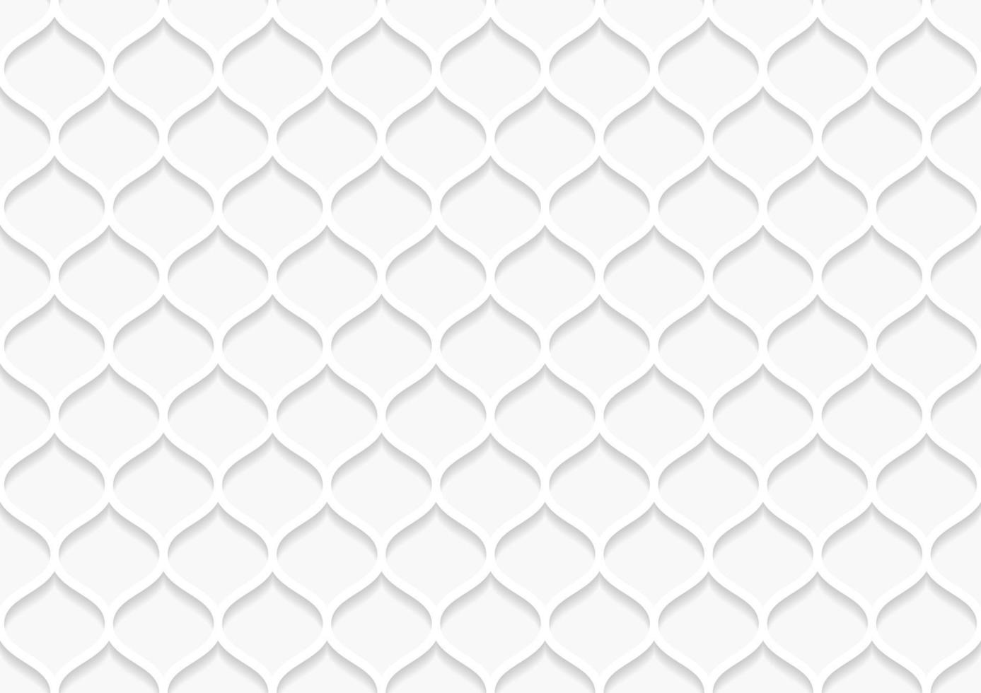 Abstract white and grey geometric background texture vector