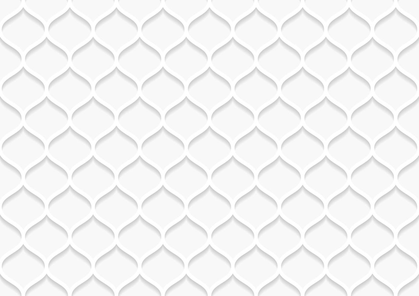 Abstract white and grey geometric background texture vector