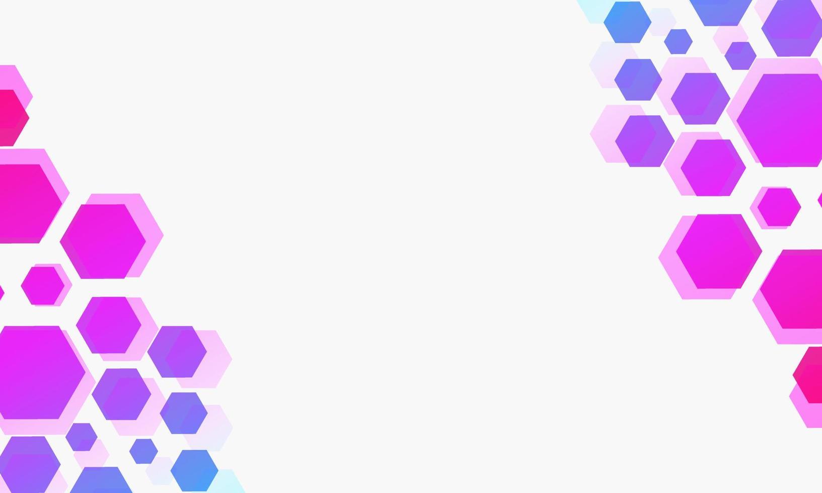 Abstract Geometric Shape Hexagon Background vector