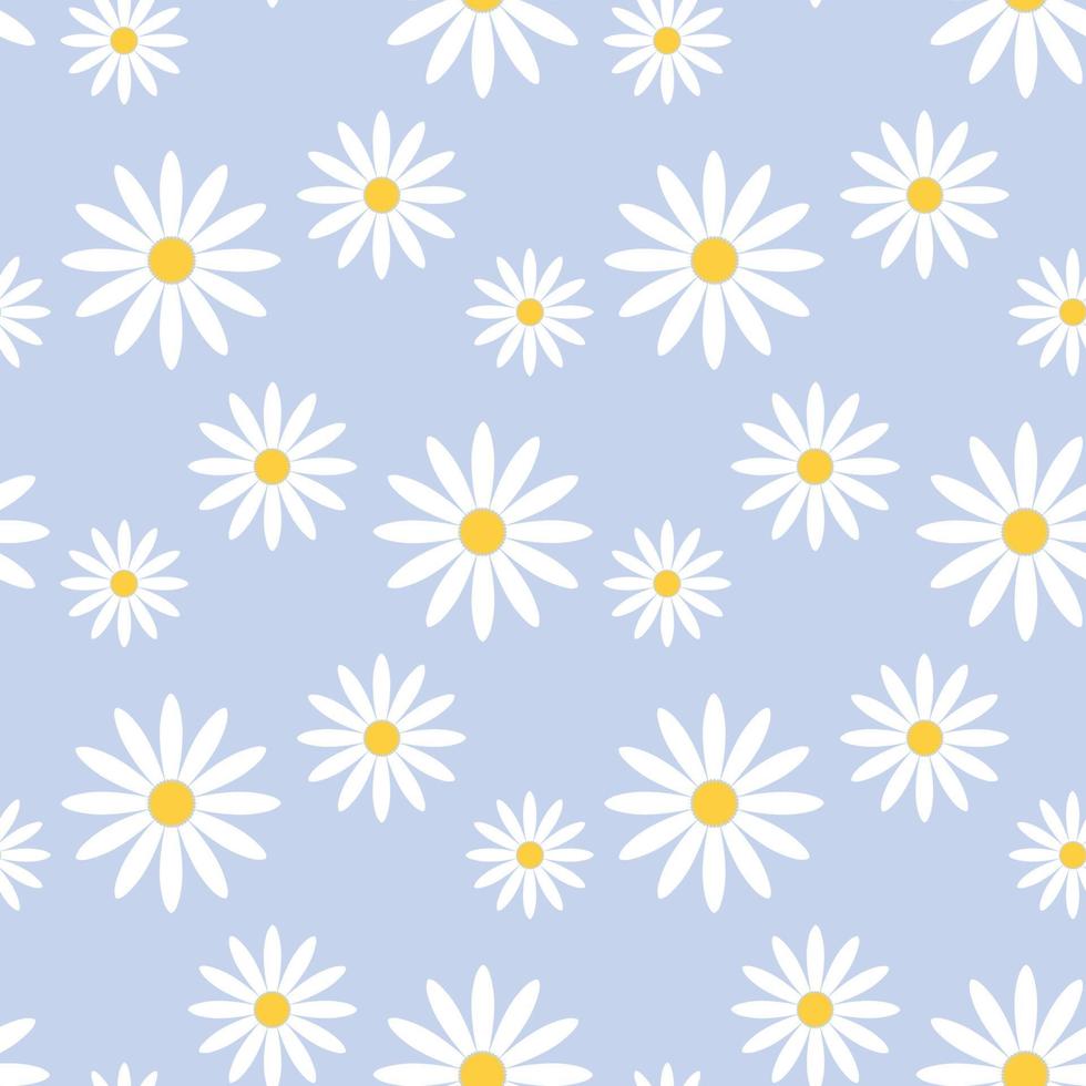 Abstract Floral Seamless Pattern With Hand Drawn vector