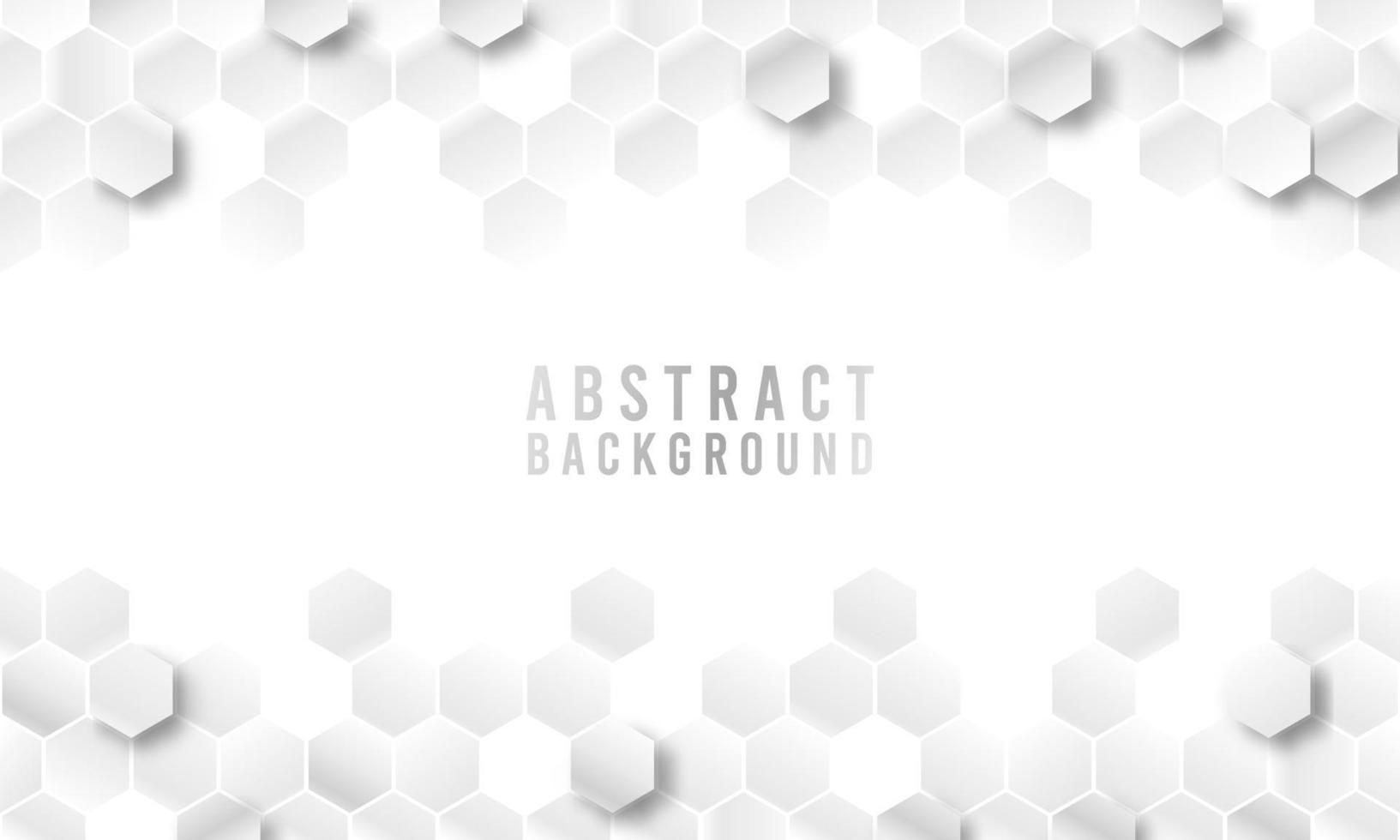 Abstract Geometric Shape Hexagon Background vector