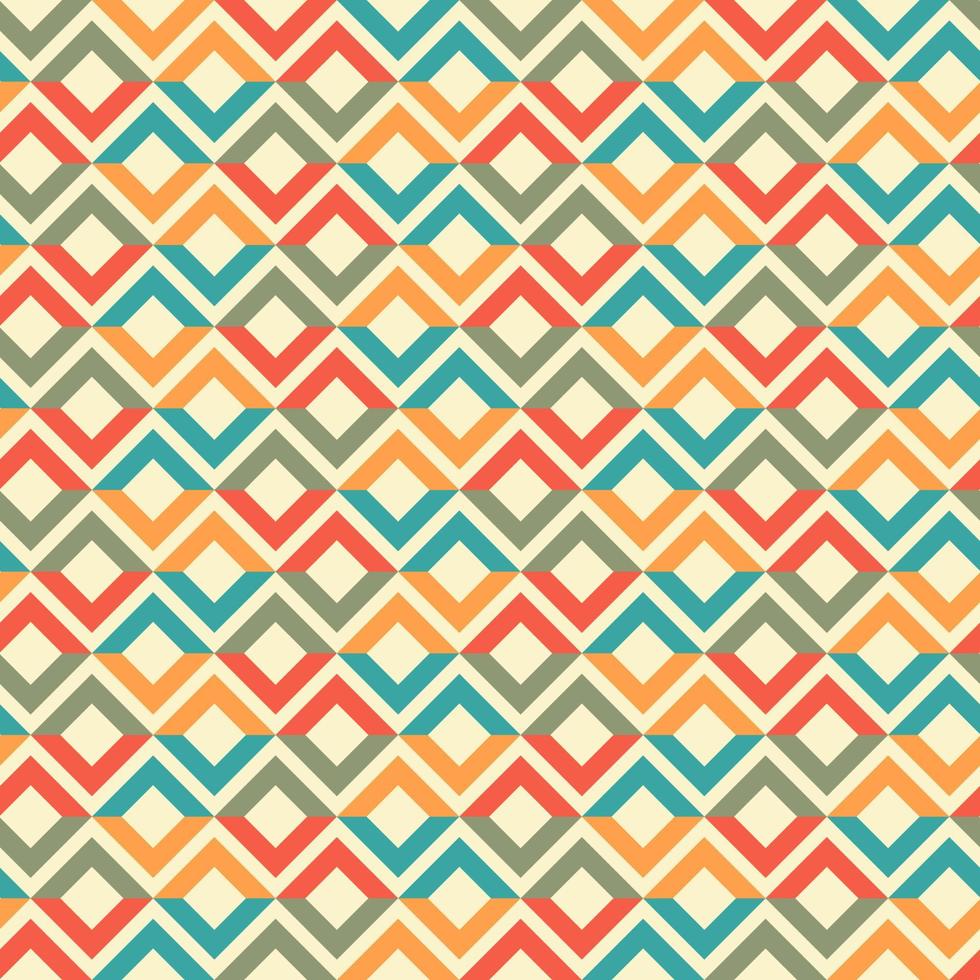 Abstract geometric seamless pattern background vector