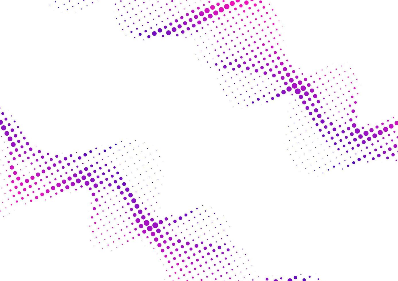 Abstract wavy colorful gradient dots halftone background vector
